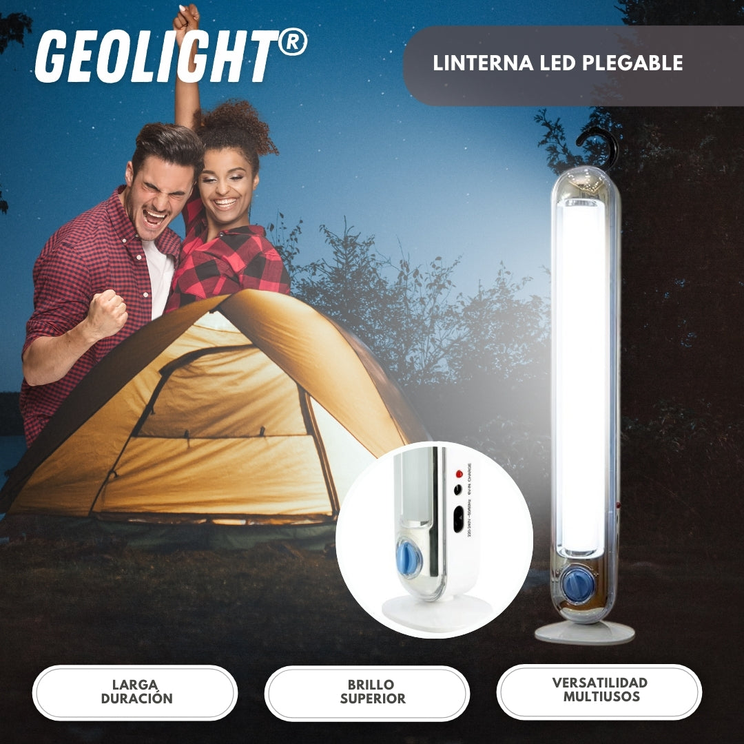 GeoLight: Linterna Led Plegable