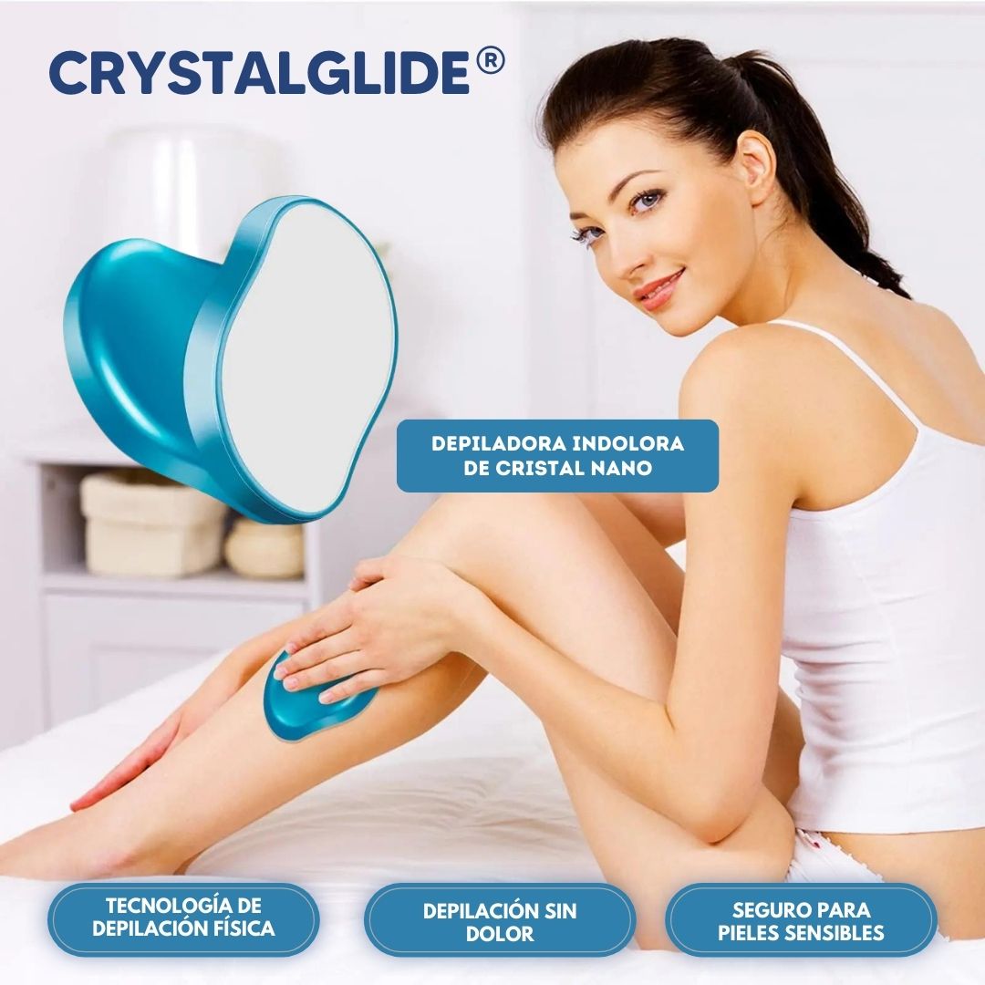 CrystalGlide®: Depiladora indolora de cristal Nano