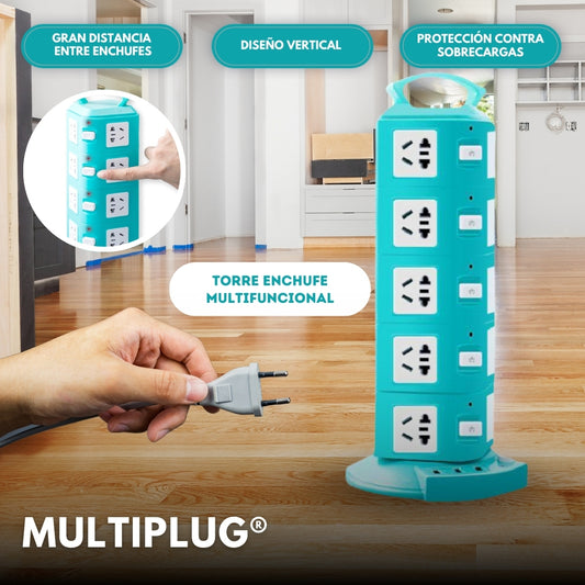 MultiPlug: Torre enchufe multifuncional