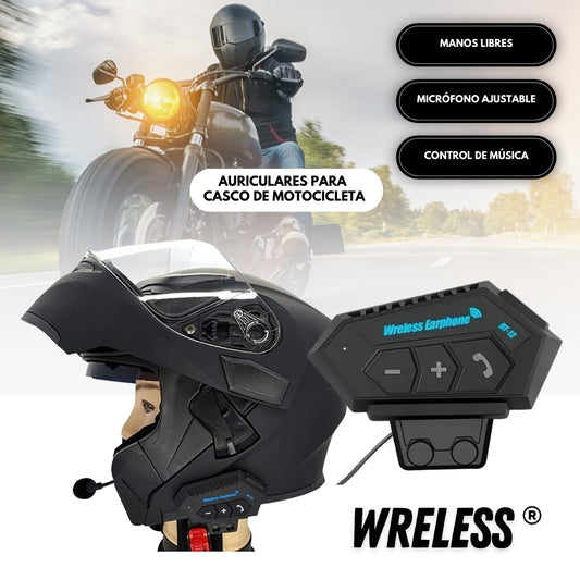 Wreless: Auriculares para Casco