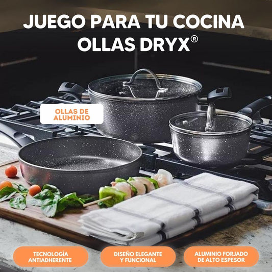 Ollas DRYX®: Juego de ollas de cocina Cinsa Aluminio Forjado