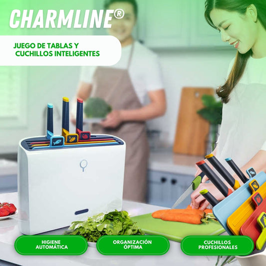 Charmline: Juego de tablas y cuchillos