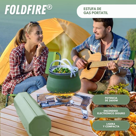 FoldFire: ESTUFA DE GAS PORTATIL