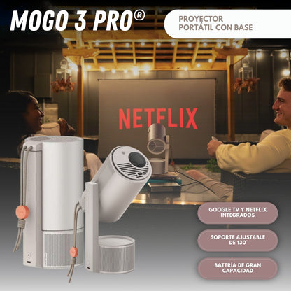 MoGo 3 Pro: Proyector Portátil