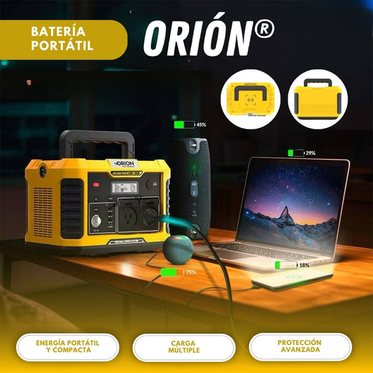 Orión: Batería portátil