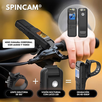 SpinCam: Mini Cámara Corporal