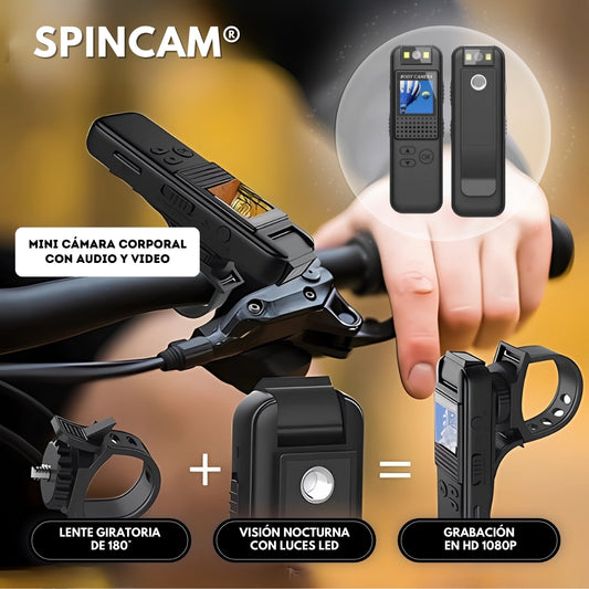 SpinCam: Mini Cámara Corporal