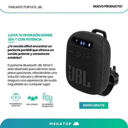 JBL WIND 3: Parlante Bluetooth - Diversión