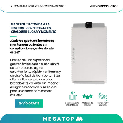 HeatMate: Alfombrilla portátil de calentamiento