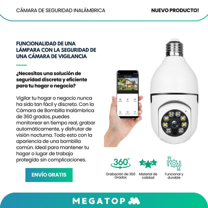 LightCam: Cámara de seguridad inalámbrica