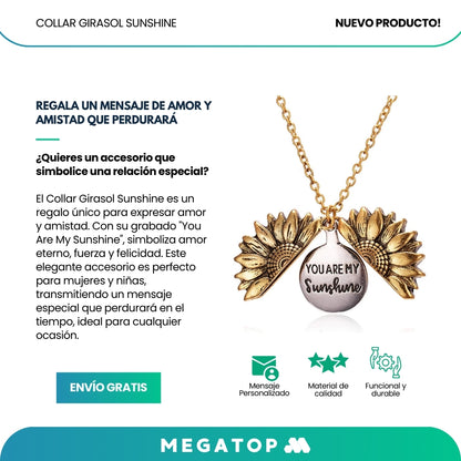 Sunshine: Collar de Girasol