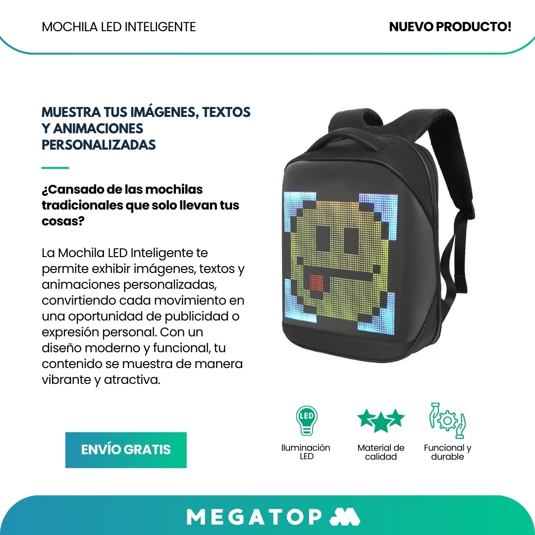 IllumiBag: Mochila LED Inteligente