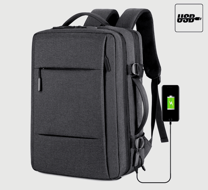 Mochila ARWANG®: Mochila de Viaje y Negocios para Hombre con USB