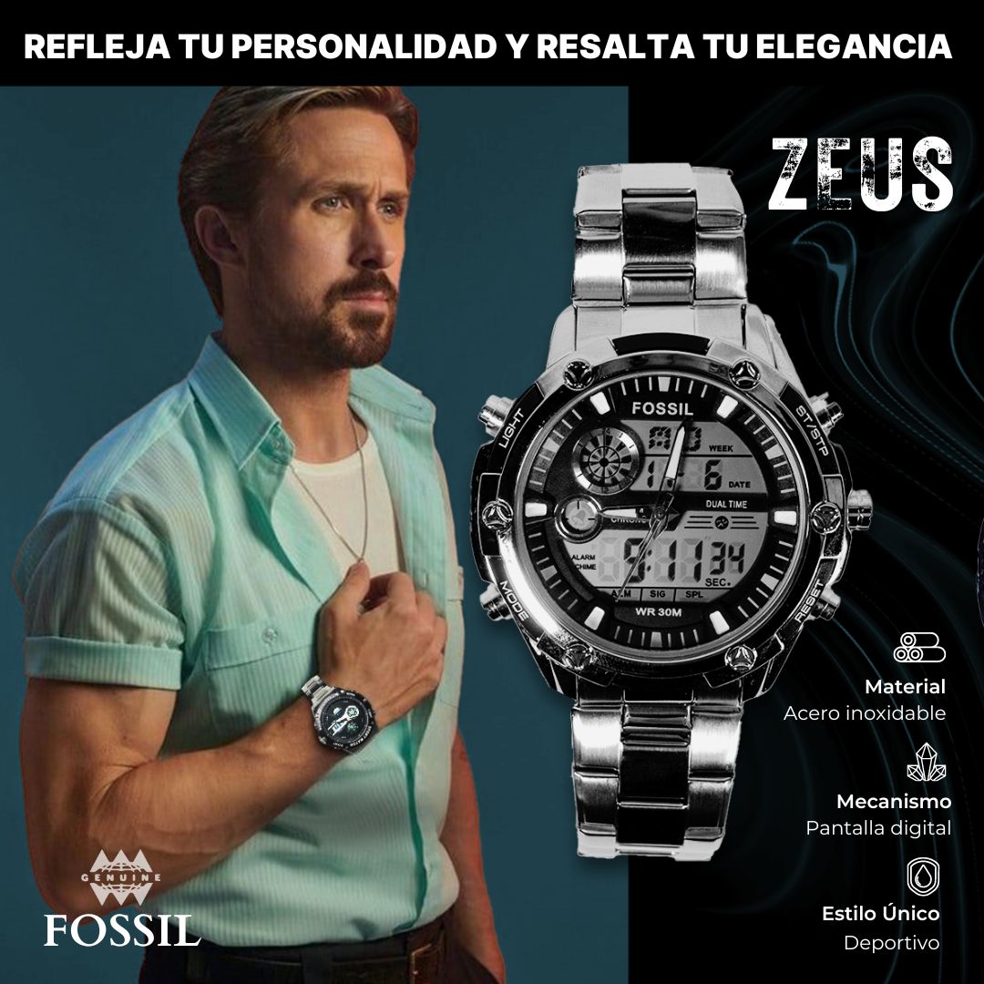 RELOJ FOSSIL ZEUS  (COMPRA 2 AL  PRECIO 1)🎁