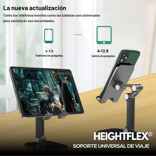 HeightFlex®: Soporte Universal de Viaje