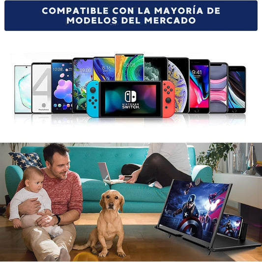 MegaView®: Lupa de Pantalla Smartphone