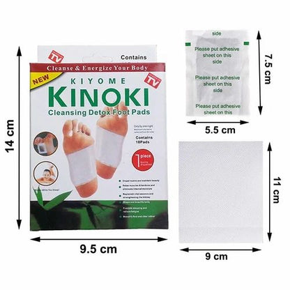 DetoxiPads Kinoki® - Parches desintoxicantes.